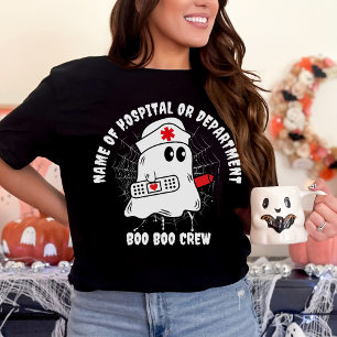Personalisierte Boo-Boo-Crew für Krankenschwestern T-Shirt