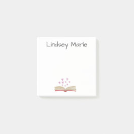 PERSONALISIERTE BOOK-Notizen Post-it Klebezettel