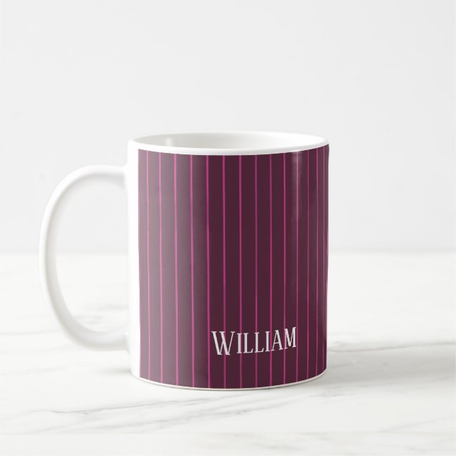 Personalisierte Bordeaux Kaffeetasse (Links)