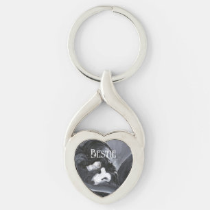Personalisierte Border Collie Schlüsselanhänger