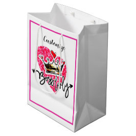 Personalisierte Boss Lady Mittlere Geschenktüte