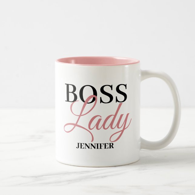Personalisierte Boss Lady Tasse (Rechts)