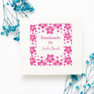 Personalisierte botanische Handarbeit von Permastempel