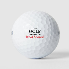 Personalisierte Botschaft, einzigartiger Golfball