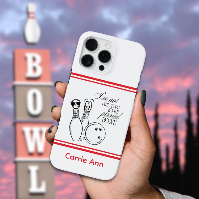 Personalisierte Bowler-Handyhülle iPhone 16 Pro Max Hülle (Von Creator hochgeladen)