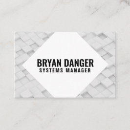 Personalisierte "Box World" (UK/Euro) Visitenkarte