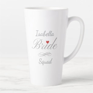 Personalisierte Braut-Squad, benutzerdefinierter N Milchtasse