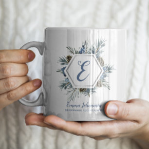 Personalisierte Brautjungfer Hochzeitsgesellschaft Kaffeetasse