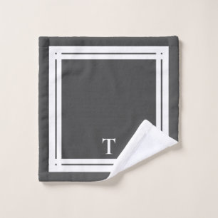 Personalisierte Brautjungfern Chic Minimalist Spa Badhandtuch Set