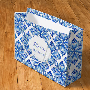 Personalisierte Brautjungfern-Geschenke Italienisc Große Geschenktüte
