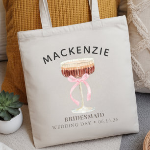 Personalisierte Brautjungfern-Tasche Hochzeitstags Tragetasche