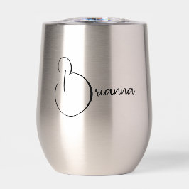 Personalisierte Bridesmaid-Bezeichnung Typografie