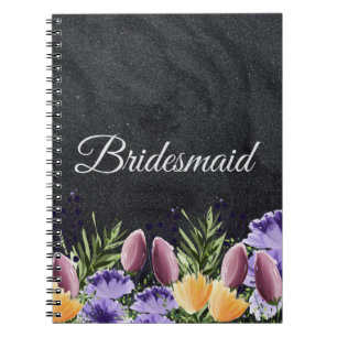 Personalisierte Bridesmaid-Geschenkidee Notizblock
