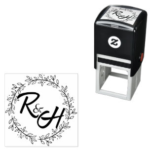 Personalisierte Briefmarke aus Kautschuk mit Tinte Permastempel