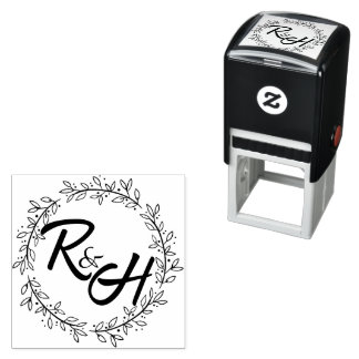 Personalisierte Briefmarke aus Kautschuk mit Tinte Permastempel