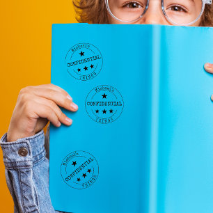 Personalisierte Briefmarke für vertraulichen Kauts Permastempel