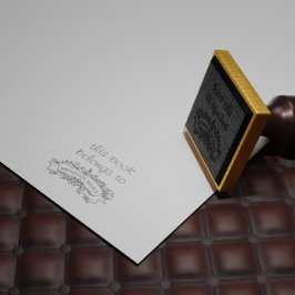 Personalisierte Briefmarke von Immobilien Gummistempel