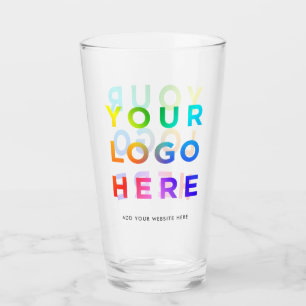 Personalisierte Brille Doppeldruck 16oz Glas