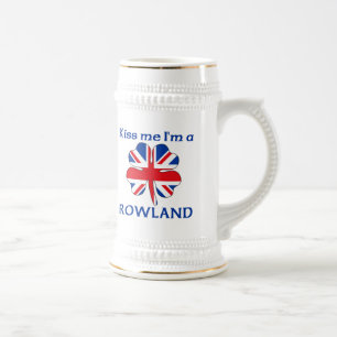 Personalisierte Briten küssen mich, den ich Bierglas