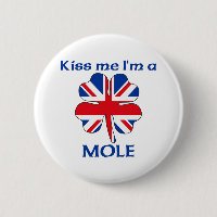 Personalisierte Briten küssen mich, den ich Mole