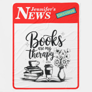 Personalisierte Bücher sind meine Therapie News Ex Fleecedecke