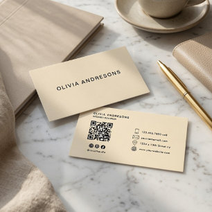 Personalisierte Buttercreme  Benutzerdefiniert  Visitenkarte