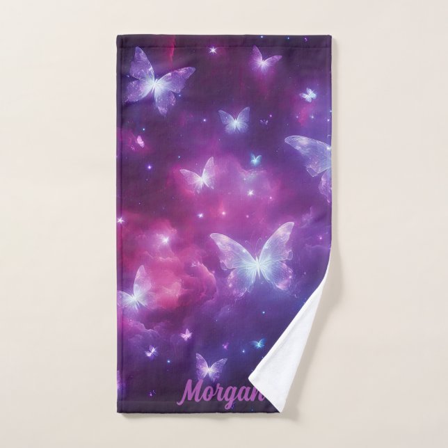Personalisierte Butterfly Fantasy Art Sport Handtuch (Handtuch)