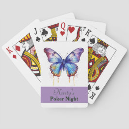 Personalisierte Butterfly-Spielkarten Spielkarten