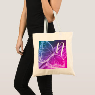 Personalisierte Butterfly Tote Bag Tragetasche