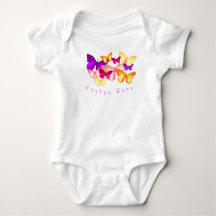 Personalisierte Butterfresser Baby Bodysuit