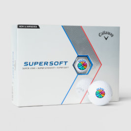 Personalisierte Callaway Supersoft Golfbälle