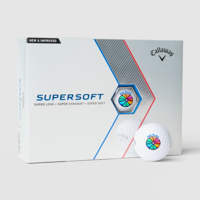 Personalisierte Callaway Supersoft Golfbälle (Verpackung)