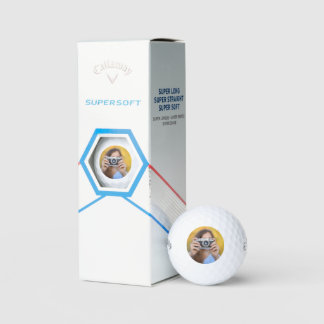 Personalisierte Callaway Supersoft Golfbälle - Ges