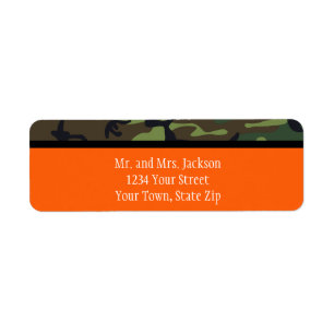 Personalisierte Camouflage-Porto-Briefmarken