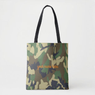 Personalisierte Camouflage-Taschen-Tasche Tasche