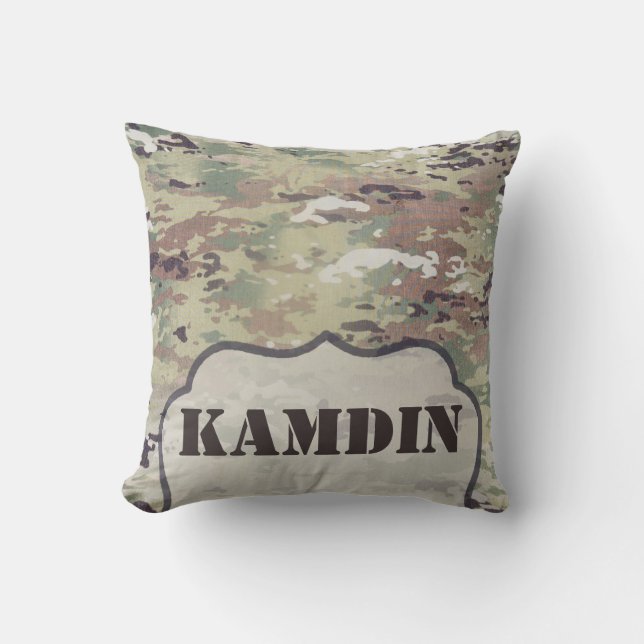 Personalisierte Camouflage-Uniform Camoflau der Kissen (Vorderseite)