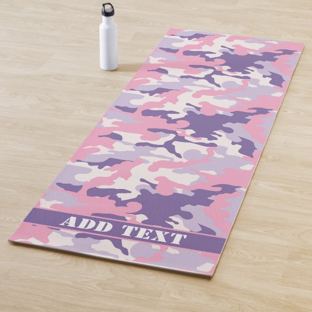 Personalisierte Camouflage Yoga Mat Yogamatte (Beispiel)