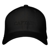Personalisierte CAPTAIN Baseballkappe mit Stickere