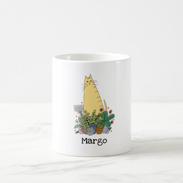 Personalisierte Cat-Tasse Kaffeetasse (Mittel)