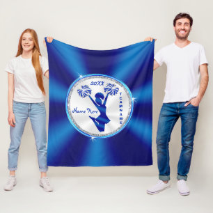 Personalisierte Cheerleading Decken in Ihren
