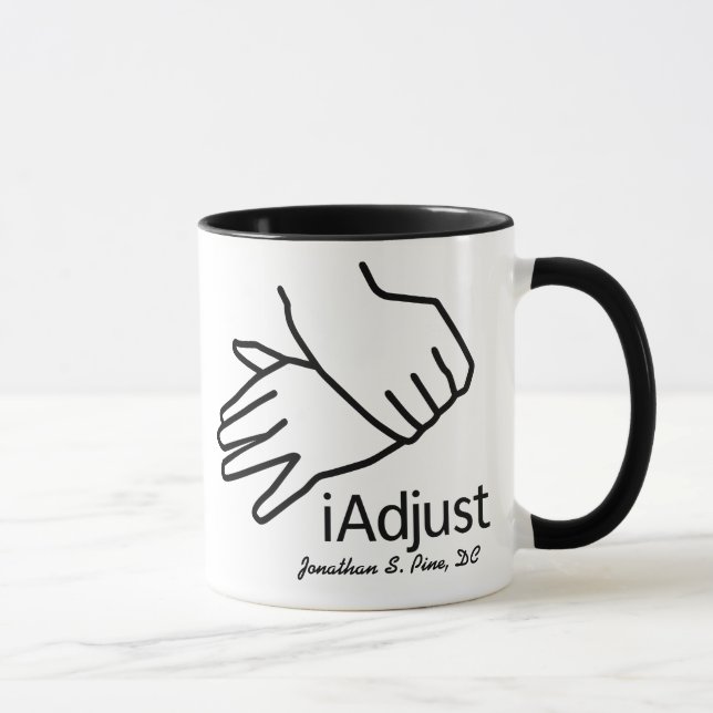 Personalisierte Chiropraktor-Tasse Tasse (Rechts)