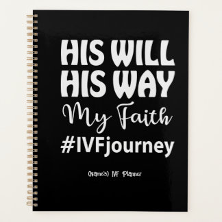 Personalisierte Christliche "Sein Wille" IVF/Unfru Planer