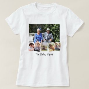 Personalisierte Collage aus 6 Fotos T-Shirt