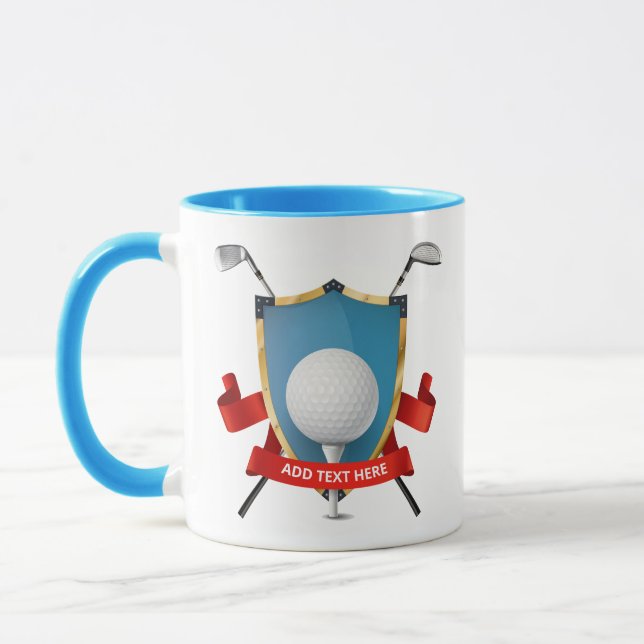 Personalisierte Combo Golf Tasse (Links)