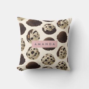 Personalisierte Cookies & Creme Ice Cream Muster Kissen