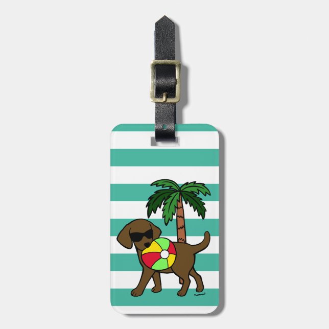 Personalisierte coole gepäckanhänger (Vorderseite vertikal)