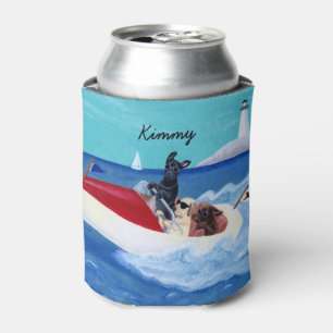 Personalisierte coole Sommer Labradors Malerei Dosenkühler