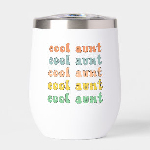 Personalisierte Coole Tante Moderne Retro Tante