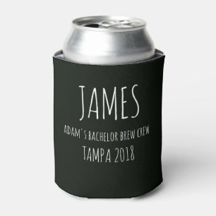 Personalisierte Coolies, Wedding Junggeselle Dosenkühler