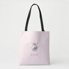 Personalisierte Coquette Diskothek Ball Rosa Band Tasche